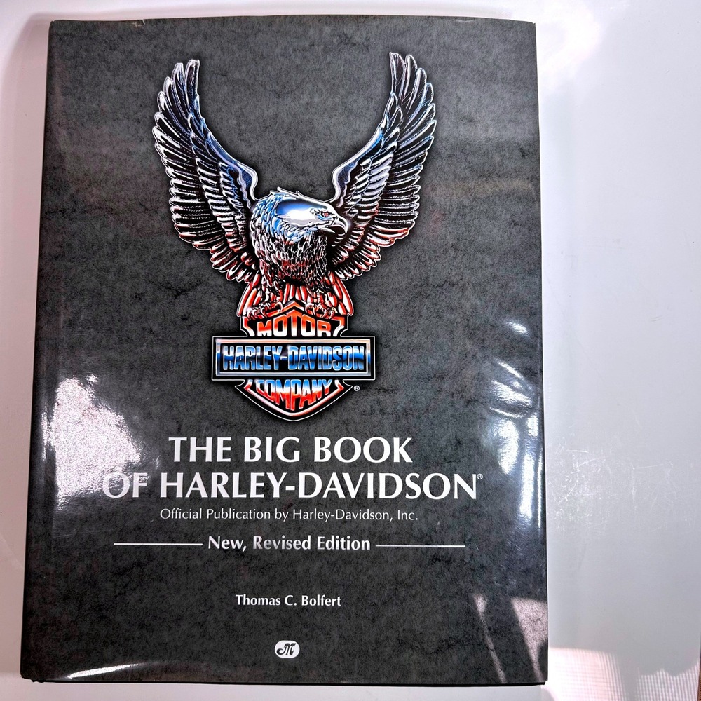 The Big Book of Harley-Davidson Thomas C Bolfert Revised Edition 1991 Hardcover